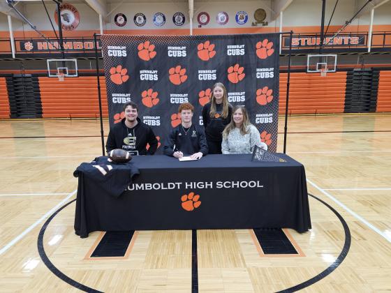 Sam Hull, Humboldt, Football, Emporia State University (Photo: Submitted) Sam Hull, Humboldt, Football, Emporia State University (Photo: Submitted)