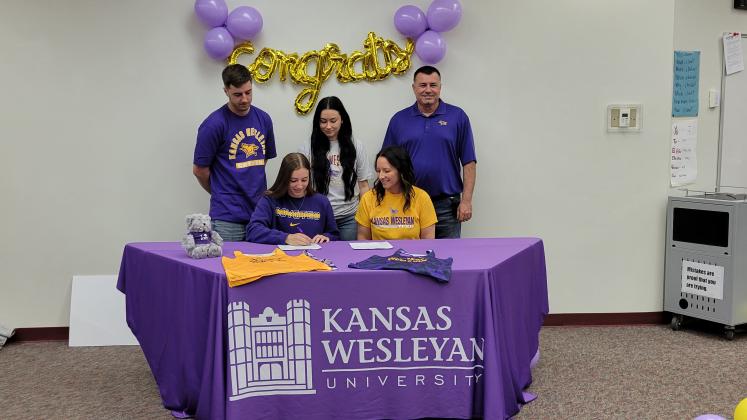 Mayce Russell, Macksville, T&F, Kansas Wesleyan University (Photo: Submitted) Mayce Russell, Macksville, T&F, Kansas Wesleyan University (Photo: Submitted)