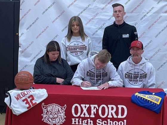 Cayden Carpenter, Oxford, Basketball, Central Christian College (Photo: Submitted) Cayden Carpenter, Oxford, Basketball, Central Christian College (Photo: Submitted)