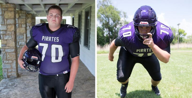 Kansas Pregame coverboy Cooper Beebe, a defensive tackle from Piper, signed with K-State during the Early Signing Period last December. (Photos by Derek Livingston) Kansas Pregame coverboy Cooper Beebe, a defensive tackle from Piper, signed with K-State during the Early Signing Period last December. (Photos by Derek Livingston)