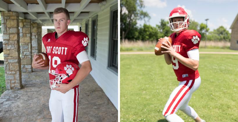 Fort Scott QB Matt Campbell, a 2018 coverboy, will play baseball at Fort Scott Community College. (Photos by Derek Livingston) Fort Scott QB Matt Campbell, a 2018 coverboy, will play baseball at Fort Scott Community College. (Photos by Derek Livingston)