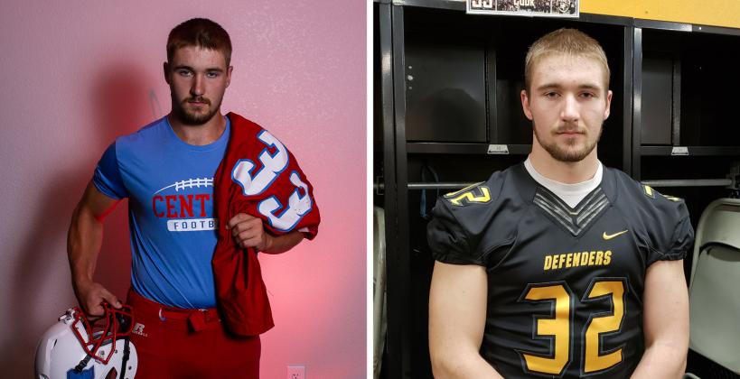 Central-Burden's Clayton Cook, featured in our "Weighting Game" feature, signed with Dordt College in Iowa. (Left photo by Joey Bahr, right photo courtesy Clayton Cook) Central-Burden's Clayton Cook, featured in our "Weighting Game" feature, signed with Dordt College in Iowa. (Left photo by Joey Bahr, right photo courtesy Clayton Cook)