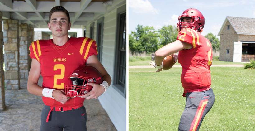 Labette County quarterback Easton Dean, a 2018 coverboy, signed with Iowa State during the Early Signing Period and is already on campus for the Cyclones. (Photos by Derek Livingston) Labette County quarterback Easton Dean, a 2018 coverboy, signed with Iowa State during the Early Signing Period and is already on campus for the Cyclones. (Photos by Derek Livingston)