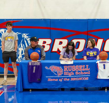 Anna Thielen, Russell, Basketball, Kansas Wesleyan (Photo: Submitted) Anna Thielen, Russell, Basketball, Kansas Wesleyan (Photo: Submitted)