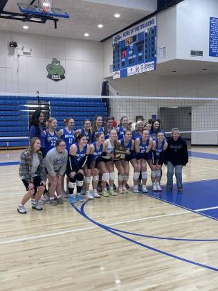 Halstead won their quad Monday night and are headed to Sub-State. (Halstead Athletics X)