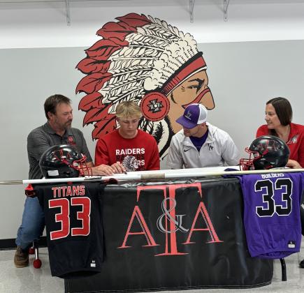 Dalton Morrison, Agronia-Attica, Football/T&F, Southwestern College (Photo: Submitted) Dalton Morrison, Agronia-Attica, Football/T&F, Southwestern College (Photo: Submitted)