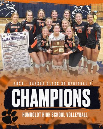 Humboldt won their quad Monday night and are headed to Sub-State. (Humboldt Athletics X)