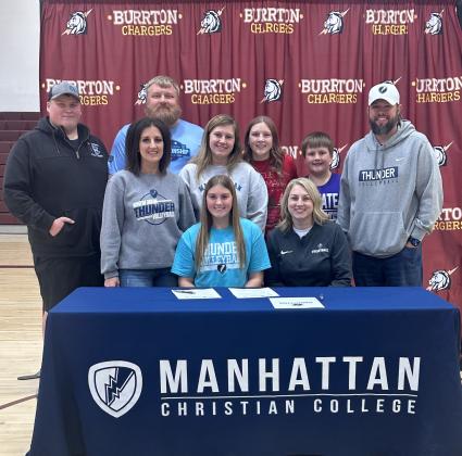Malloree Matlack, Burrton, Volleyball, Manhattan Christian College (Photo: Submitted) Malloree Matlack, Burrton, Volleyball, Manhattan Christian College (Photo: Submitted)
