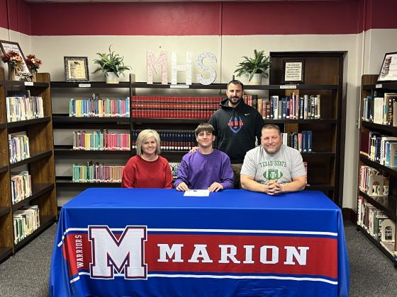 Jack Lanning, Marion, Football, Coffeyville Community College (Photo: Marion AD Twitter) Jack Lanning, Marion, Football, Coffeyville Community College (Photo: Marion AD Twitter)