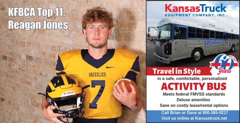 Reagan Jones, Wichita Northwest, brought to you by Kansas Truck Equipment. (Photo by Bree McReynolds-Baetz)