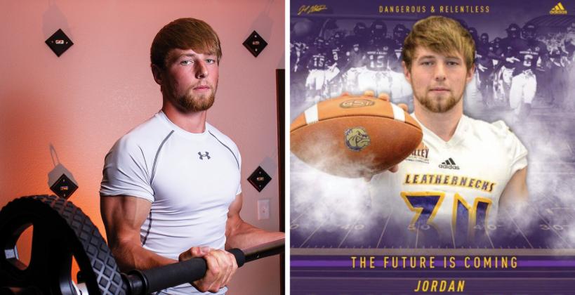 Two-time "Weighting Game" feature subject Jordan Schippers, an all-around athlete from Colby, will play at Western Illinois. (Photo by Joey Bahr, edit courtesy Jordan Schippers) Two-time "Weighting Game" feature subject Jordan Schippers, an all-around athlete from Colby, will play at Western Illinois. (Photo by Joey Bahr, edit courtesy Jordan Schippers)