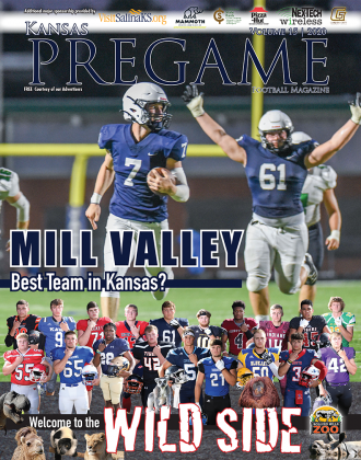 In spite of a narrow loss to Arkansas power Bentonville last week Mill Valley still looks like the most complete team in all of Kansas football. A highly anticipated game with Lawrence was cancelled due to a positive COVID test by a Chesty Lion, but the Jags were able to schedule a game with another top 6A program, Gardner-Edgerton, tonight at 7 p.m. (Photo by Lori Wood Habiger) In spite of a narrow loss to Arkansas power Bentonville last week Mill Valley still looks like the most complete team in all of Kansas football. A highly anticipated game with Lawrence was cancelled due to a positive COVID test by a Chesty Lion, but the Jags were able to schedule a game with another top 6A program, Gardner-Edgerton, tonight at 7 p.m. (Photo by Lori Wood Habiger)