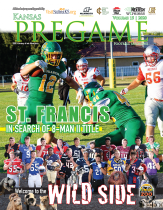 St. Francis appears to be a team on a mission to win the 8-Man II title game this year after falling to Canton-Galva in the 8-Man I game last fall. (Photo by Shawna Blanka) St. Francis appears to be a team on a mission to win the 8-Man II title game this year after falling to Canton-Galva in the 8-Man I game last fall. (Photo by Shawna Blanka)