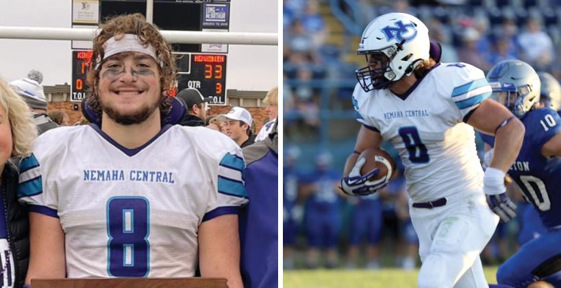 KFBCA Top 11: Cooper Hajek (Left photo Hajek's Twitter; Right photo by Dari Hilbert)