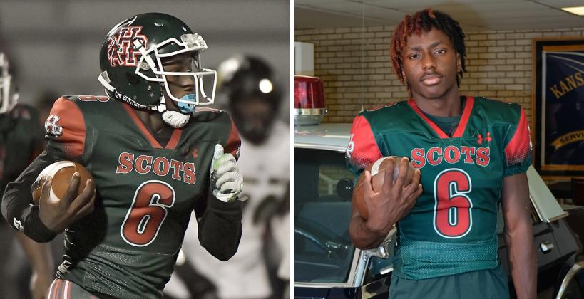 (Left photo by Rex Wolf/TopSports.news; Right photo by Joey Bahr for Kansas Pregame)