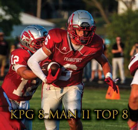 Kansas Pregame 8-Man Top 8: Lane Loiseau, Frankfort (Photo: Lewis Marien/Manhattan Mercury)