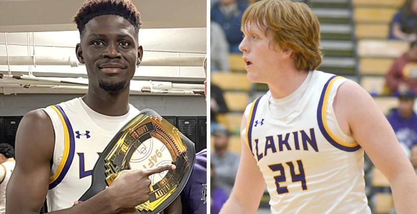 Nico Doume and Colter Oldham are just two of the reasons Lakin is gunning for a trip to the state tournament come March. (Doume photo submitted; Oldham photo by Caroline Lea)