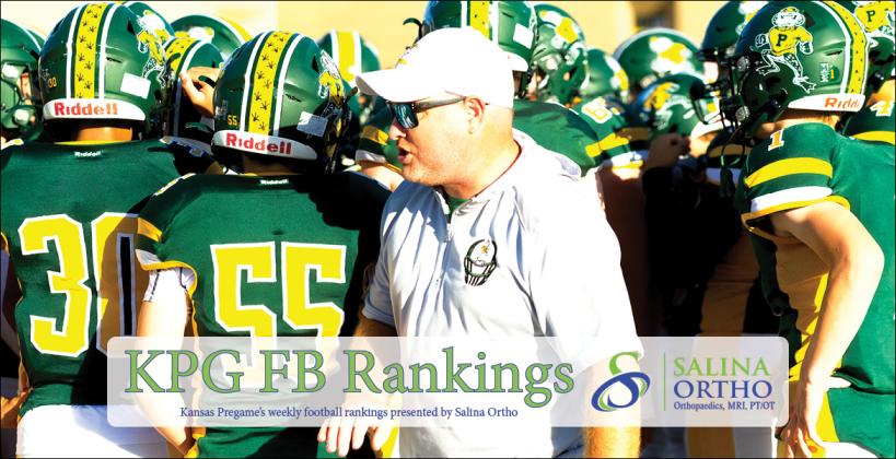Coach Brent Hoelting has his Pratt Greenbacks 4-0 behind great defense, tough offensive line play and standout performances from Taye Wilson and Owen Schmidt. The schedule gets tough over the final four weeks starting with Wichita Collegiate this week. (Photo: Joey Bahr Photography)