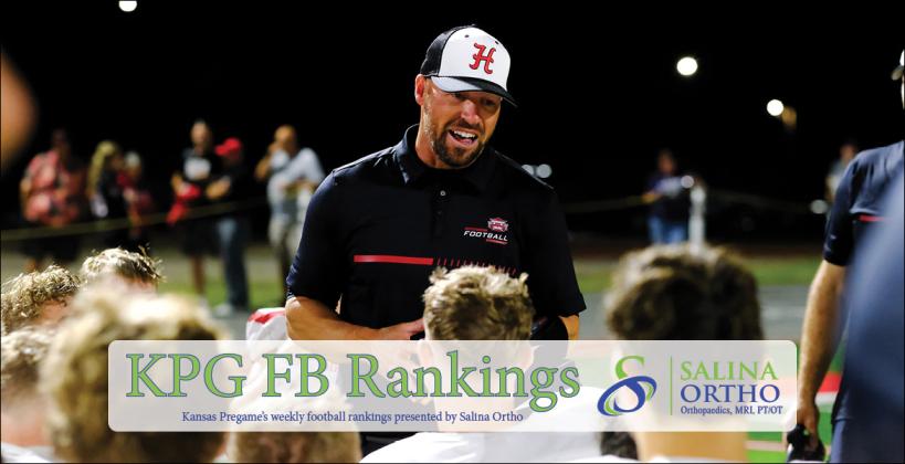 Hesston coach Tyson Bauerle has his Swathers out to a 3-0 start against stiff early season competition, but it will likely be Week 8 against Andale before the Swathers know just how they measure up against the top of 3A. (Photo: Joey Bahr Photography)