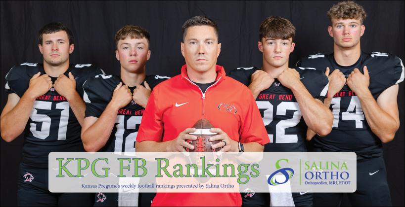 Great Bend (pictured) and Hays will square off this week in a battle of Top 5 teams in Class 5A. (Photo: Heather Kindall Photography) Great Bend (pictured) and Hays will square off this week in a battle of Top 5 teams in Class 5A. (Photo: Heather Kindall Photography)