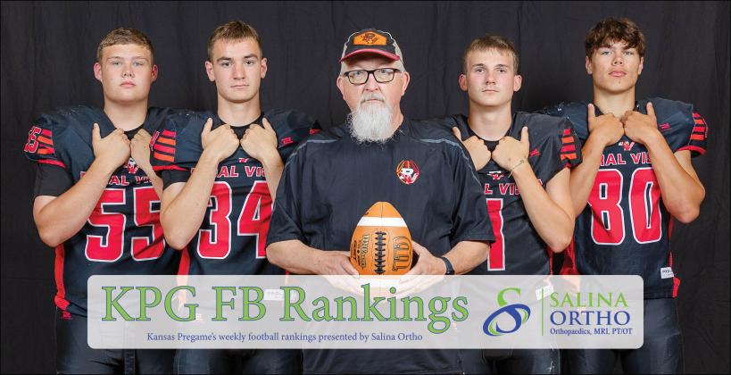 Rural Vista has just one loss on the season to 8-Man I power Little River and the Heat are otherwise dominant allowing just 12 total points in their six wins. This week's matchup with Burlingame will give an indication just how much momentum RV has as they head into the postseason. (Photo: Heather Kindall Photography) Rural Vista has just one loss on the season to 8-Man I power Little River and the Heat are otherwise dominant allowing just 12 total points in their six wins. This week's matchup with Burlingame will give an indication just how much momentum RV has as they head into the postseason. (Photo: Heather Kindall Photography)