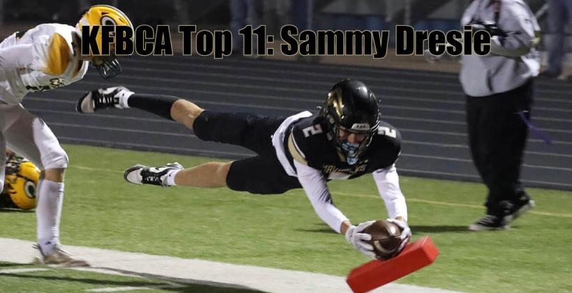 KFBCA Top 11: Sammy Dresie, Maize South (Photo: Taylor Vonfeldt) 