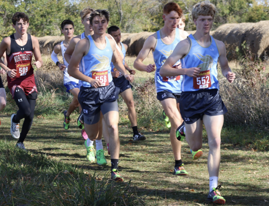 Central Heights holds down the top spot in the final statewide cross country poll. (Photo: Central Heights XC Facebook)