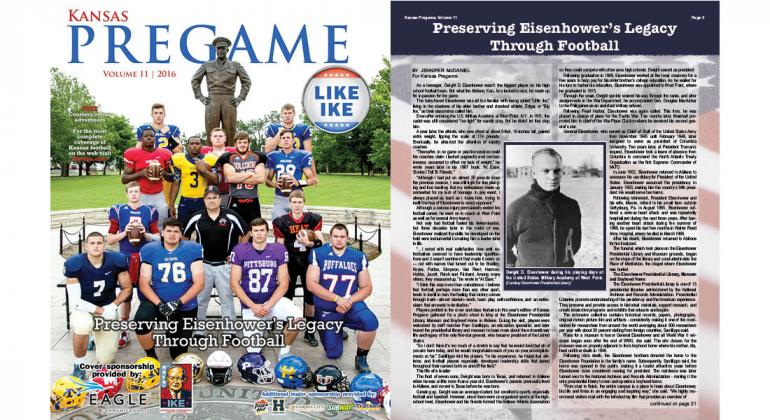 Our 2016 Football Preview paid tribute to President Dwight D. Eisenhower and his legacy in football.