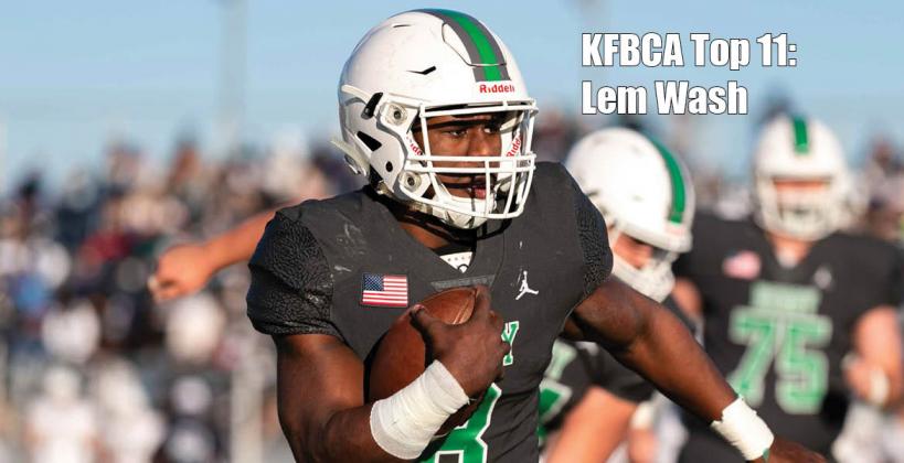 KFBCA Top 11: Derby QB Lem Wash, #8 (Photo: Nathan Alspaw, Derby Informer)