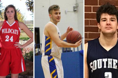 Emilee Ebert, Hunter Clift and Blake Gumm each hit game winners this week. (Photos by Bree McReynolds-Baetz Photography, Bluestem Schools, Southern Cloud Schools)