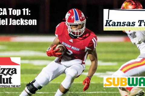 KFBCA Top 11: Daniel Jackson, brought to you by Kansas Turf, Pizza Hut and Subway. (Photo by Kenny Daniel)