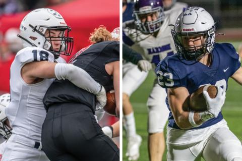 KFBCA Top 11: Broc Worcester (left) and Holden Zigman (right) (Photos by Lori Habiger/Center Stage Sports)