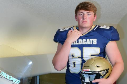 KFBCA Top 11: Joe Otting (Photo by Joey Bahr for the 2022 Kansas Pregame cover shoot)