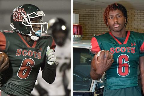 (Left photo by Rex Wolf/TopSports.news; Right photo by Joey Bahr for Kansas Pregame)