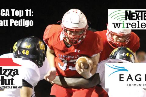 KFBCA Top 11: Wyatt Pedigo, brought to you by Eagle Communications, Nex-Tech Wireless and Pizza Hut. (Photo by Joey Bahr)