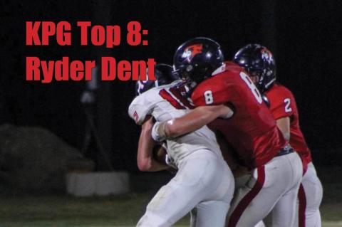 Kansas Pregame 8-Man Top 8: Ryder Dent, Ell-Saline (Photo: Jenna Hull)