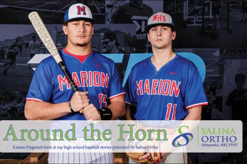 Marion seniors Trevor Schafers (L) and Jack Lanning (R) (Photo: Heather Kindall Photography)