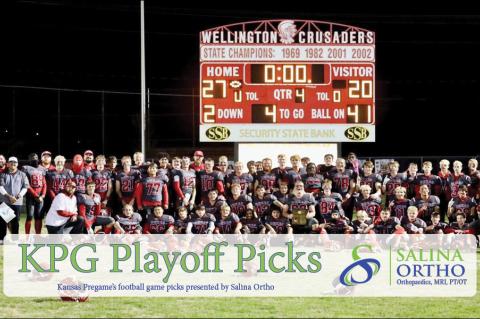 Wellington used late-game heroics to edge Kapaun Thursday night. (Photo: Wellington FB X)