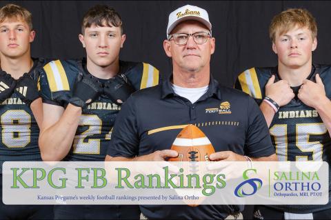 Andale appears to be back to their normal dominant ways behind players like Hunter Grimes, Jack Horsch, Sam Harp and veteran defensive coordinator Tim Fairchild. (Photo: Heather Kindall Photography)