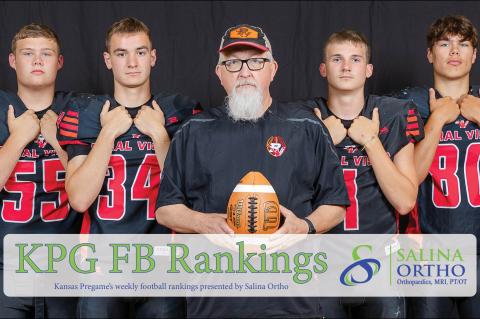 Rural Vista has just one loss on the season to 8-Man I power Little River and the Heat are otherwise dominant allowing just 12 total points in their six wins. This week's matchup with Burlingame will give an indication just how much momentum RV has as they head into the postseason. (Photo: Heather Kindall Photography)