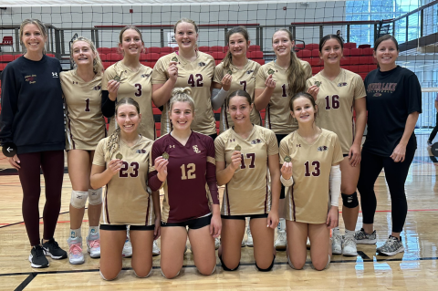 Silver Lake is ranked third in class 3A in the Kansas Volleyball Association Week 1 volleyball rankings. (Photo: Teuka Kruger)