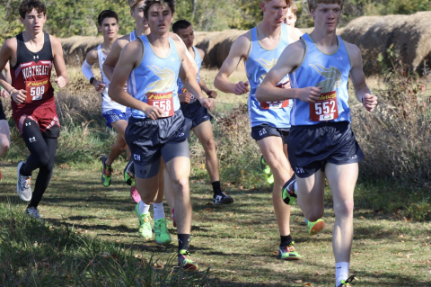 Central Heights holds down the top spot in the final statewide cross country poll. (Photo: Central Heights XC Facebook)