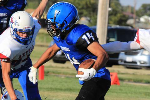 Kansas Pregame 8-Man Top 8: Isaac Mendez (Photo by Kay Haffner)
