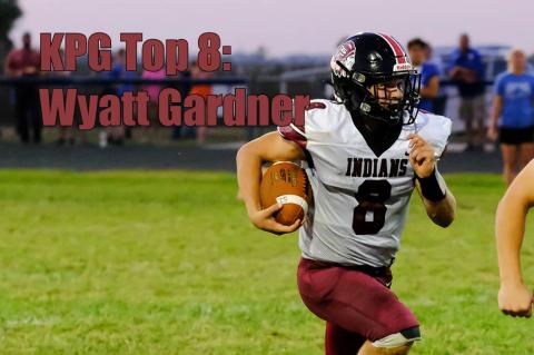 Kansas Pregame 8-Man Top 8: Wyatt Gardner, Wichita County (Photo: Joey Bahr, www.joeybahr.com)